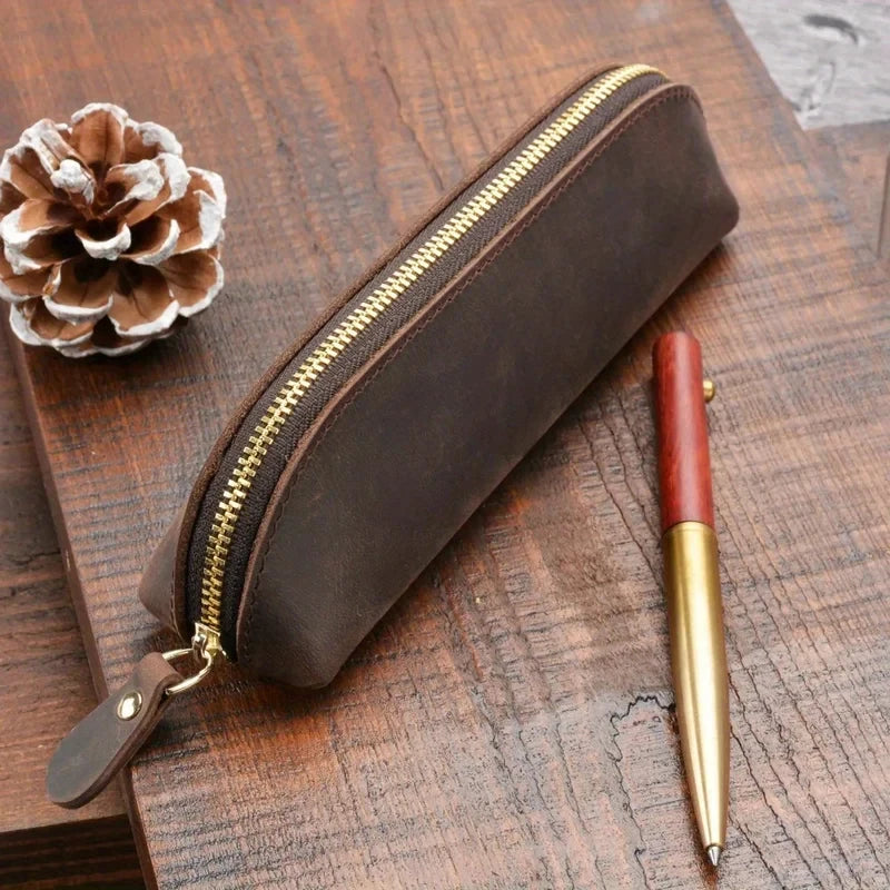 Leather Pencil Case